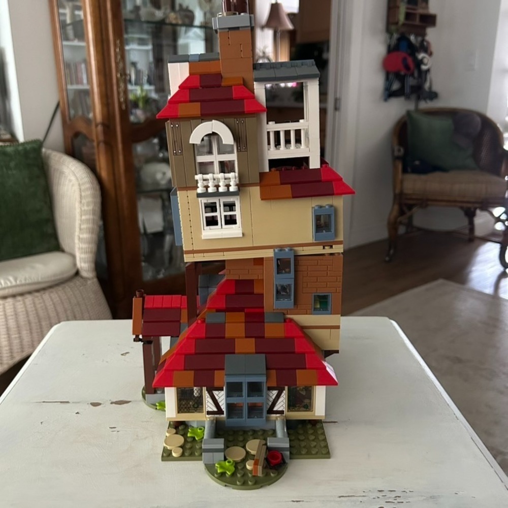 LEGO Harry Potter Attack On The Burrow (75980) Building Set and Manual